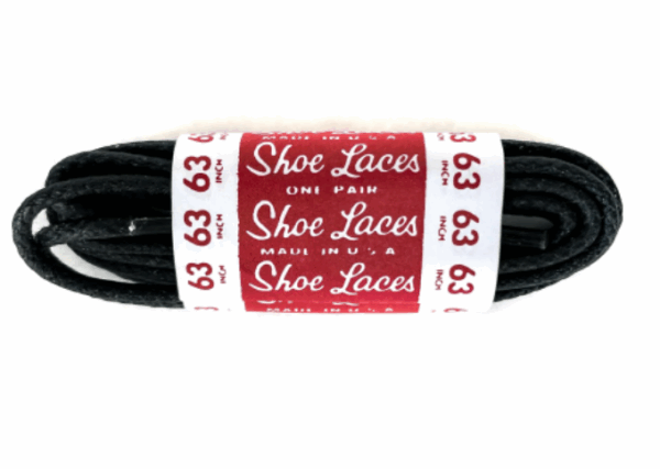 63" Black Shoe Laces