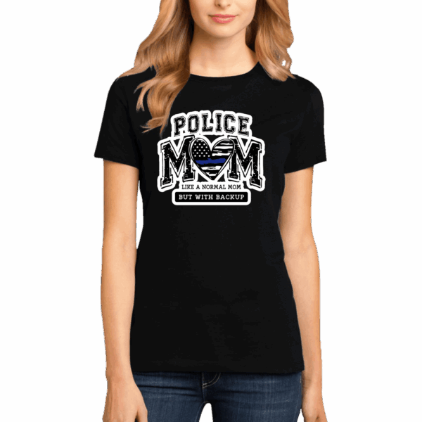 Proud Police Mom T-Shirt