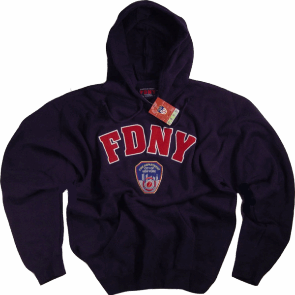 Kid's FDNY Hoodie Red Letters