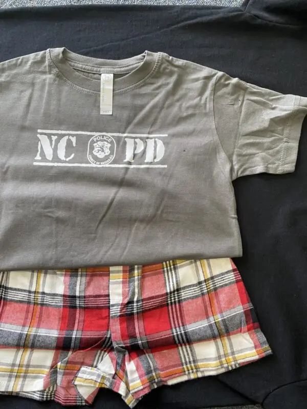 Toddler Tee & Plaid Short Set