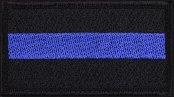 Thin Blue Line Patch -Velcro