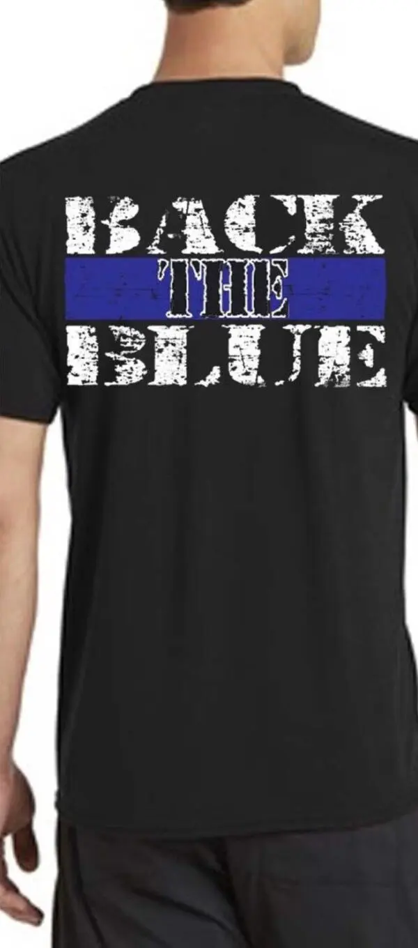 Back The Blue Dry-Fit T-shirts