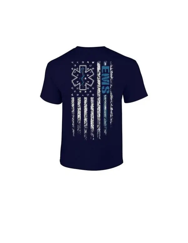 EMS Flag Back T Shirt