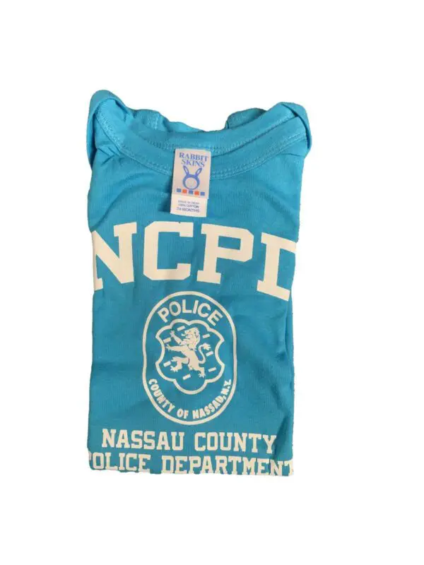 NCPD Jersey Front Onesie