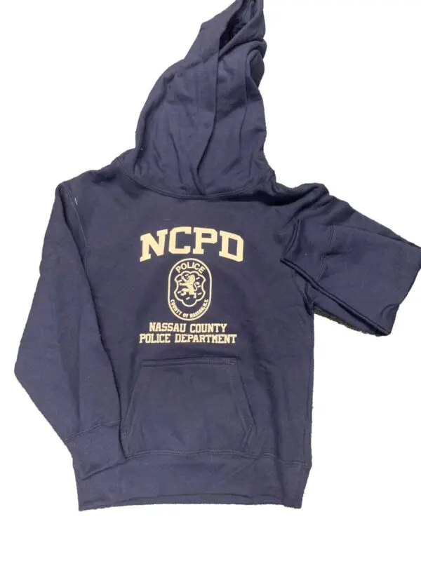 NCPD kid's full front sweatshirt