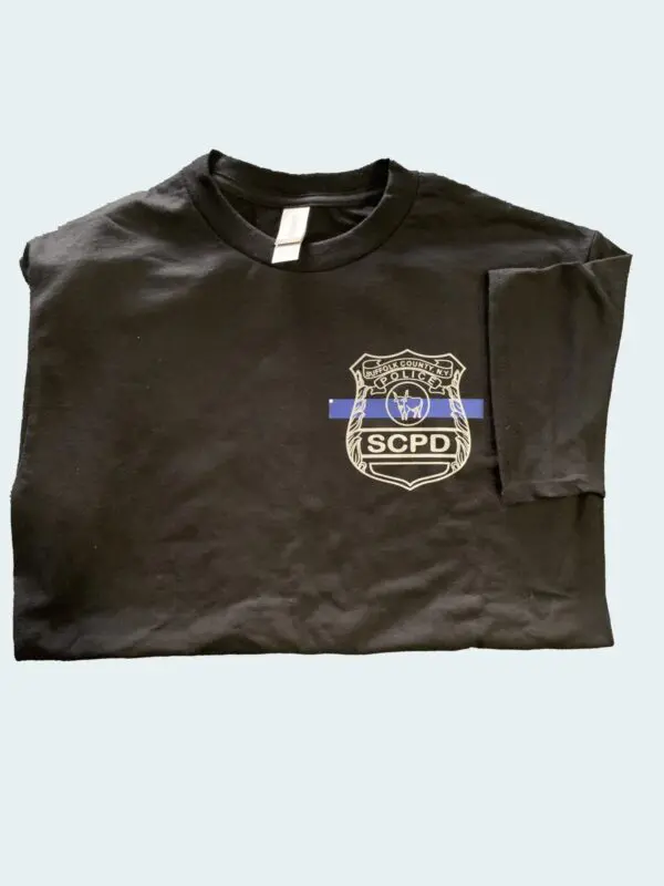 SCPD badge shirt