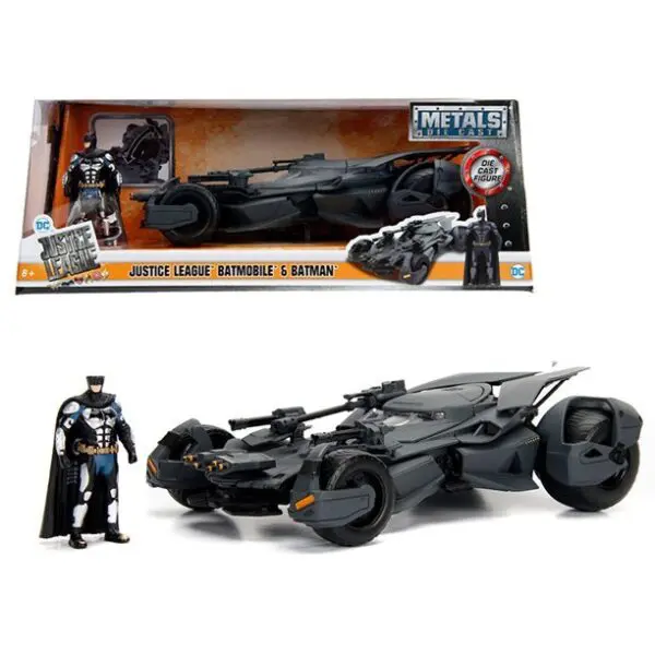 1/24 Justice League Batmobile with Batman Figure