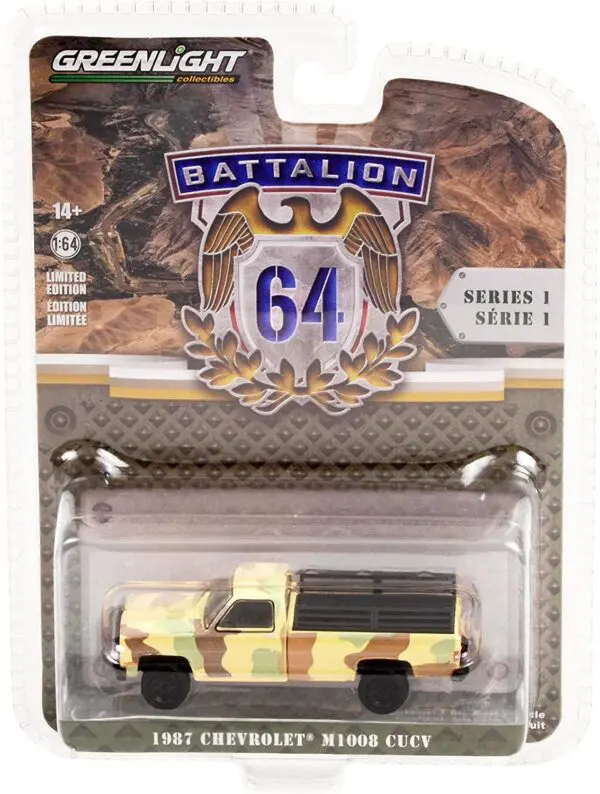 1/64 Battalion 64 1987 Chevy M1008 CUCV-5