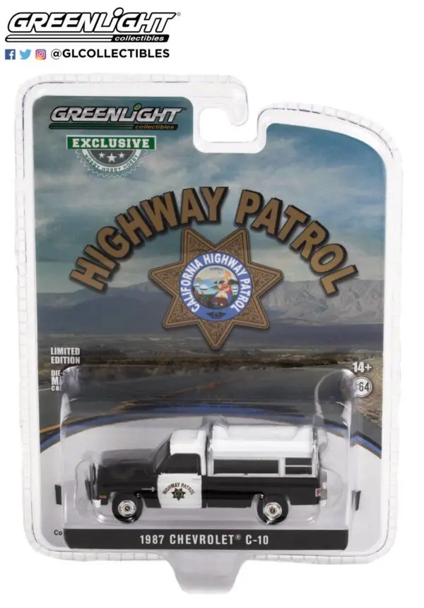 1/64 1987 Chevy C-10 California Highway Patrol