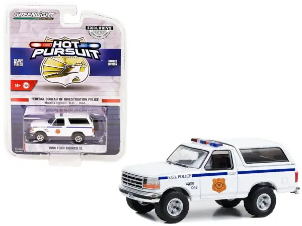 1996 Ford Bronco XL Federal Bureau of Investigation Police