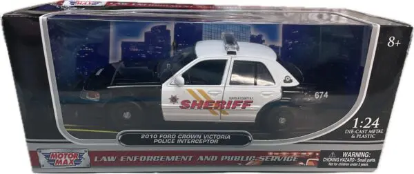 1/24 2010 Ford Crown Victoria Police Interceptor Suffolk County Sheriff