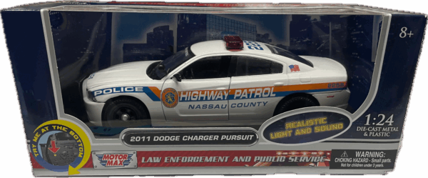 1/24 2011 Dodge Charger Pursuit Nassau County Highway Patrol