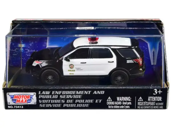 1/43 2015 Ford Police Interceptor Los Angeles Police Department