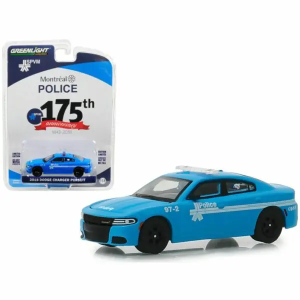 1/64 2018 Dodge Charger Pursuit Montreal Police