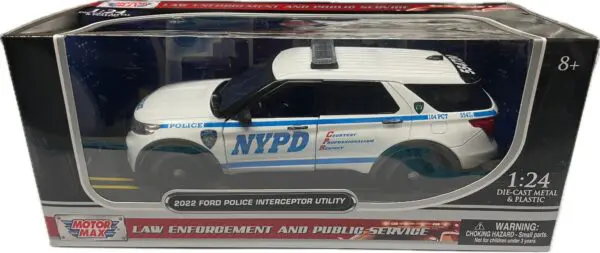 1/24 2022 Ford Police Interceptor Utility NYPD