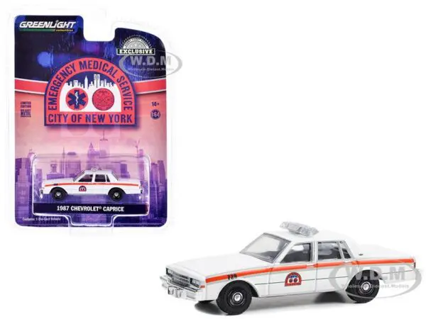 1:64 NY EMS 1987 Chevrolet Caprice