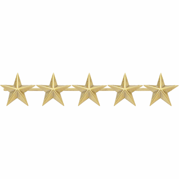 CORREGATED STARS COLLAR BRASS - Image 5