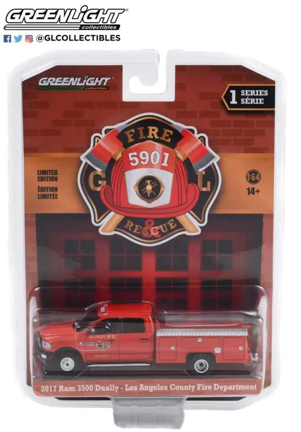 1/64 2017 Ram 3500 Dually Los Angeles County FD