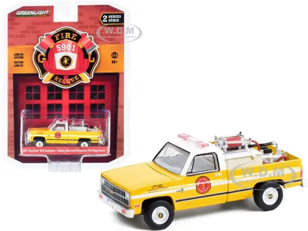 1/64 1981 Chevy K20 Scottsdale Lisbon, Maryland Volunteer FD