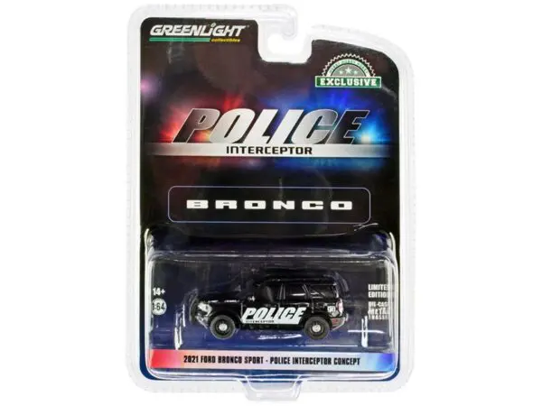 1/64 2021 Ford Bronco Sport - Police Interceptor Concept