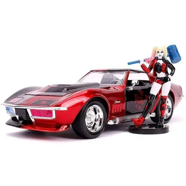 1/24 Harley Quinn & 1969 Corvette Stingray