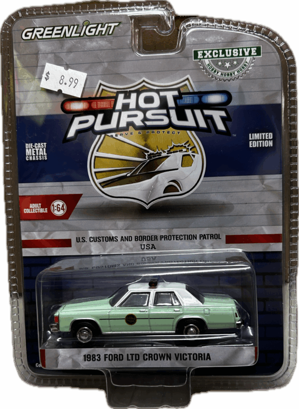 1:64 1983 Ford LTD Crown Victoria U.S. Customs and Border Protection Patrol