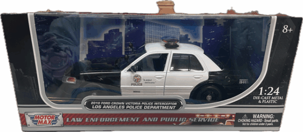 1/24 2010 Ford Crown Victoria Police Interceptor Los Angeles Police Department