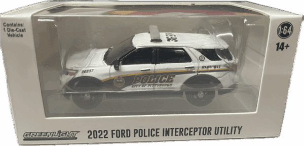 1/64 Kitbash 2022 Ford Police Interceptor Utility Pittsburgh Police