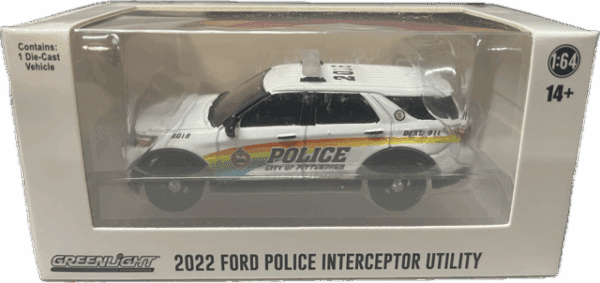 1/64 Kitbash 2022 Ford Police Interceptor Utility Rainbow Pittsburgh Police