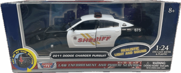 1/24 Dodge Charger Pursuit Suffolk County Sheriff
