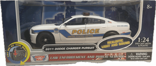 1/24 2011 Dodge Charger Pursuit US Capitol Police