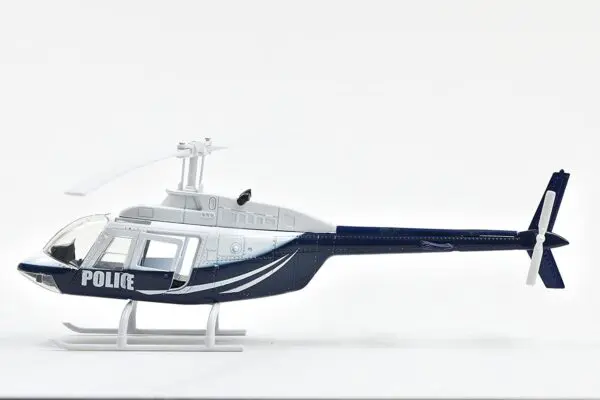 1/43 Sky Pilot AH-64 Apache Bell 206 Police