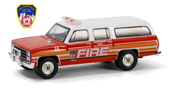 1:64 1991 Chevrolet Suburban FDNY