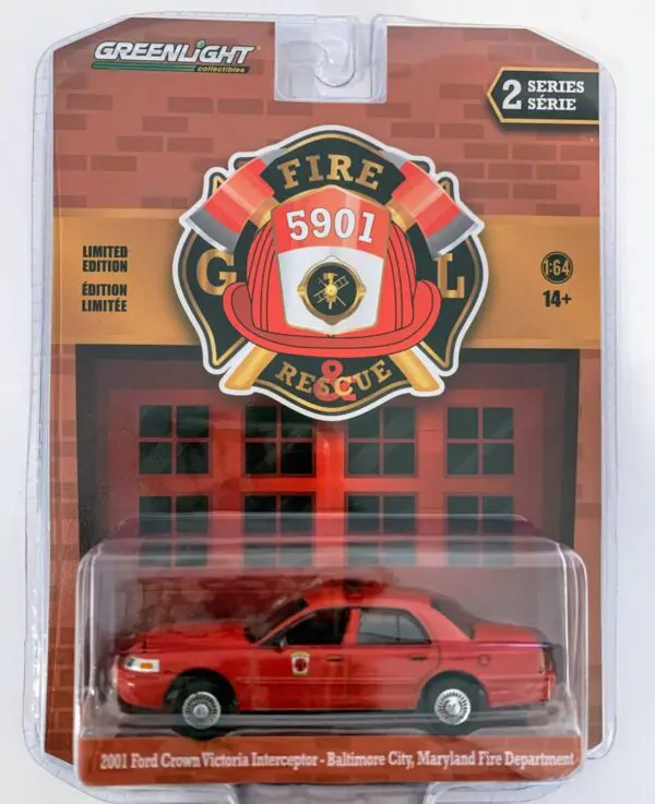 1/64 2001 Ford Crown Vic Interceptor Baltimore City, Maryland FD