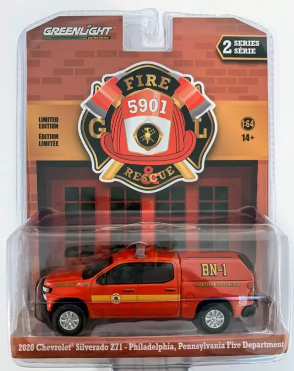 1/64 2020 Chevy Silverado Z71 Philadelphia, Pennsylvania FD