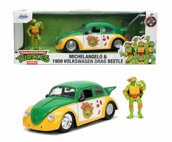 Michelangelo & 1959 Volkswagen Drag Beetle