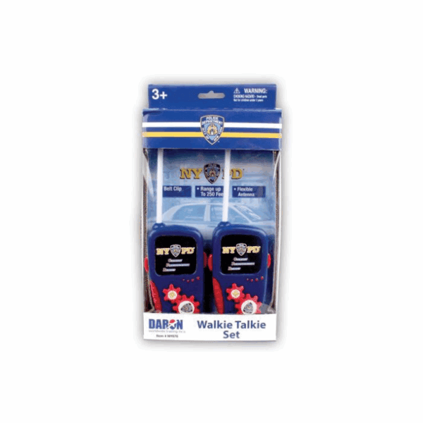 NYPD Walkie Talkie 2pc Set