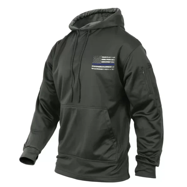 Blue Line Concealed Carry Hoodie