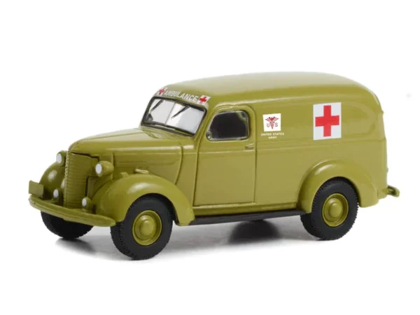 1/64 1939 Chevrolet Panel Truck- U.S. Army WWII